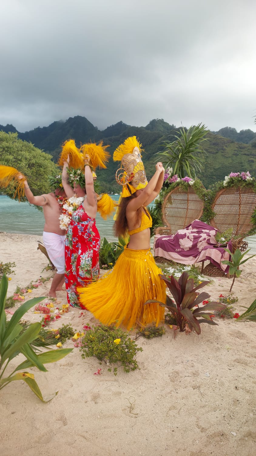Danseuse polynésienne