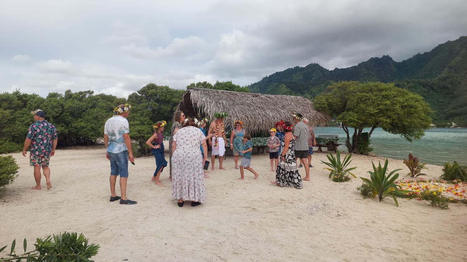 Fare sur le Motu Moea