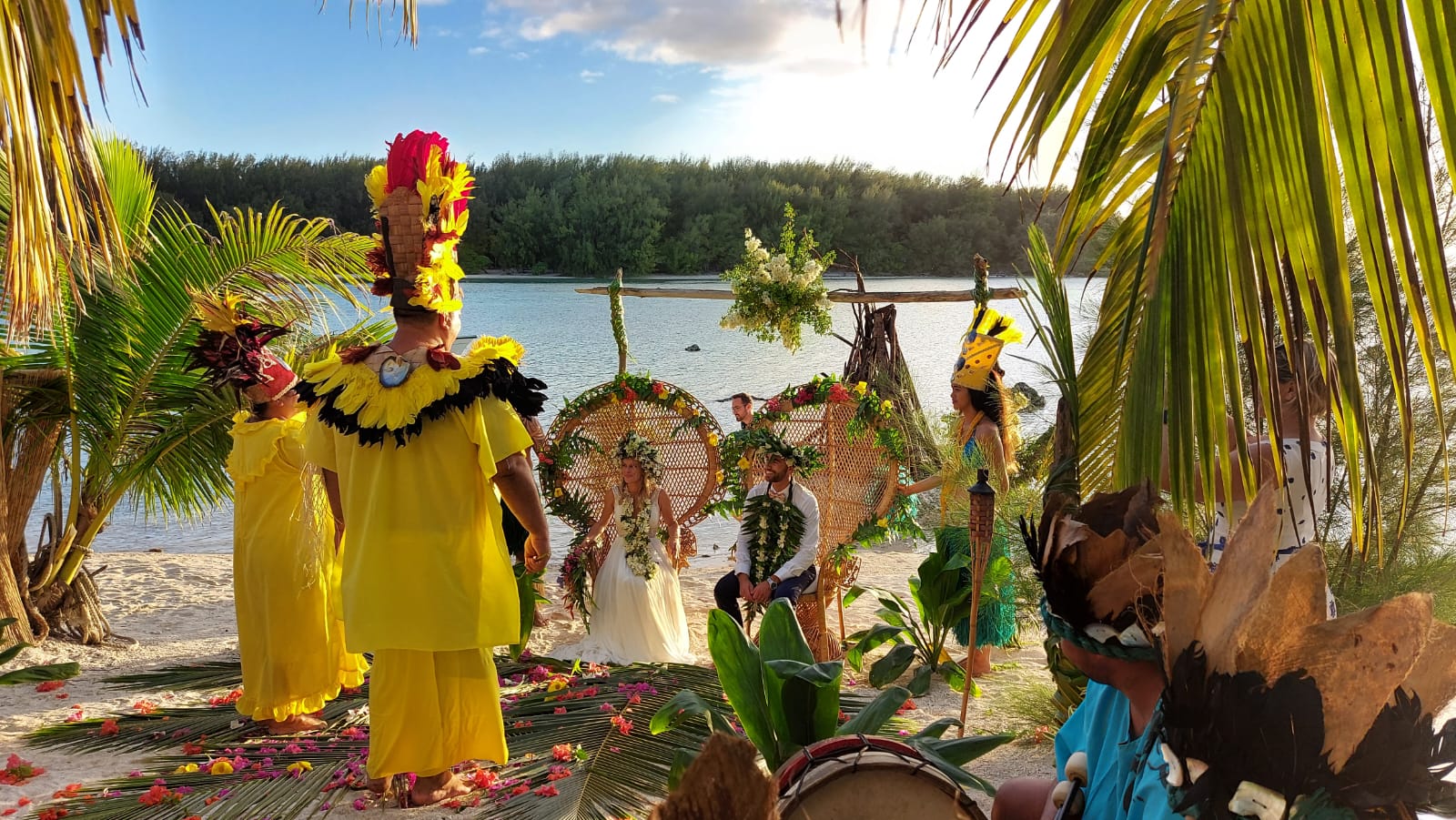 Cérémonie de mariage Moorea